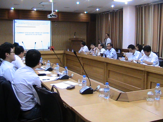 Làm việc với đoàn KIBO (Hàn Quốc) về xúc tiến thương mại và đầu tư vào Việt Nam (12/2012)